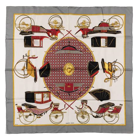 hermes scarf les voitures a transformation|hermes silk scarf.